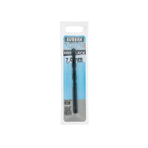Picture of DRILL BIT HSS (HIGH SPEED STEEL) BLACK 7.0MM EUREKA