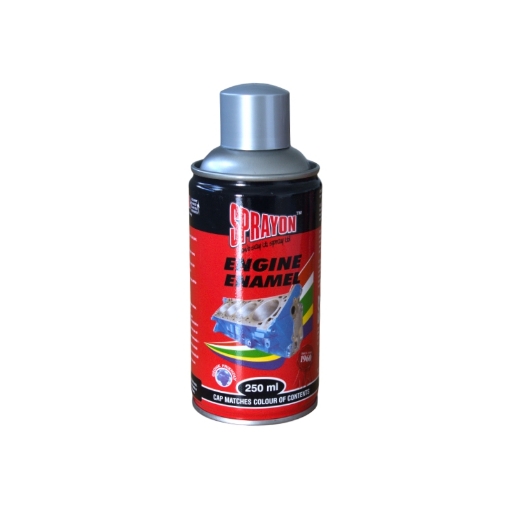Picture of SPRAY PAINT ENGINE ENAMEL MIRROR CHROME Q: 250ML SPRAYON
