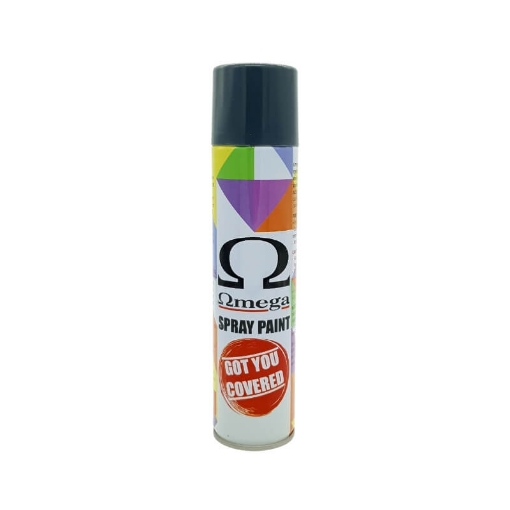 Picture of SPRAY PAINT GREY MACHINERY Q: 300ML
