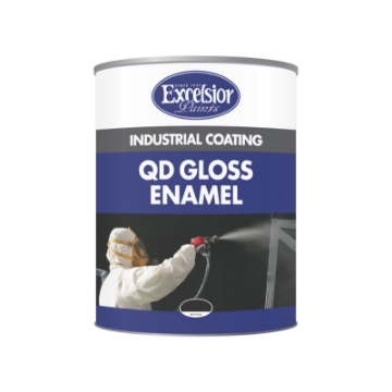 Picture of PAINT QUICK-DRYING GLOSS BLACK Q:5L