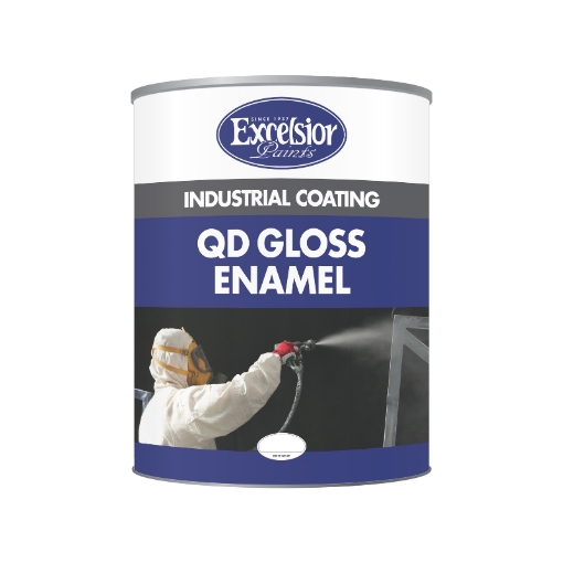 Picture of PAINT QUICK-DRYING GLOSS WHITE Q:5L