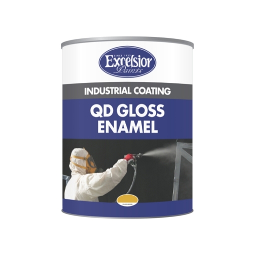 Picture of PAINT QUICK-DRYING GLOSS GOLDEN BROWN Q:5L