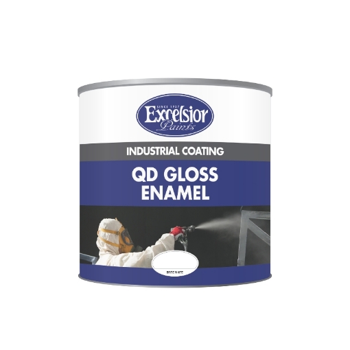 Picture of PAINT QUICK-DRYING GLOSS WHITE Q:1L