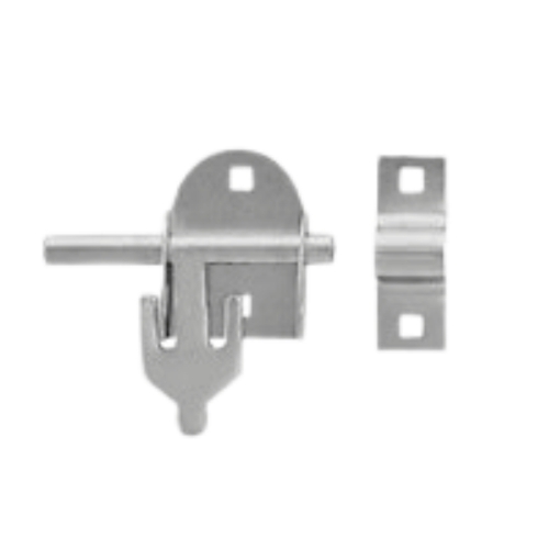 Picture of PAD BOLT GALVANISED OVAL DOUBLE ENDED 100MM