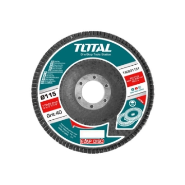 Picture of FLAPPING DISC GRIT 40 115X22.2MM TOTAL TOOLS