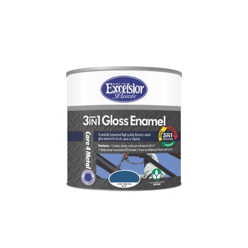 Picture of PAINT 3 IN 1 METAL COAT (MC) GLOSS FORD BLUE Q:1L EXCELSIOR