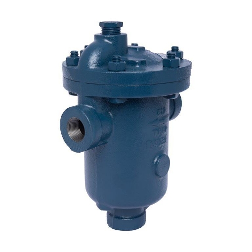 Picture of Steam Trap, Armstrong, Inverted bucket Large Vent ,812,DN20mm
125psi (8.5 bar) operating pressure,5/32” orifice
screwed BSP female x female, cast iron