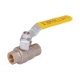 Picture of Ball Valve,Enolgas,S271,full bore,DN10mm,
screwed BSP female x female,PN80,brass chromeplated,
handlever operated