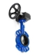 Picture of Butterfly Valve,Natco,Standard PN16,DN250mm,Wafer type
multidrilled,Body-Ductile iron,Shaft-410 stainless steel,
Disc-Ductile iron,Liner-NBR rubber,Gearbox operated