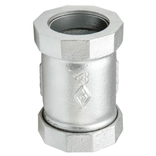 Picture of COUPLING-PIPE EN10242 MALLEABLE CAST GALV MECH 25 x JUNIOR