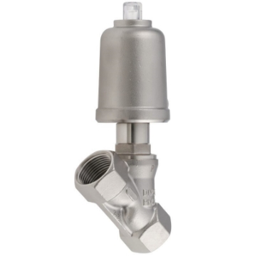 Picture of S&S Angle Seat Valve BRZ Body Closing Against Flow 20mm,
Max working pressure 13bar, 50mm actuator, Art No: 4086067