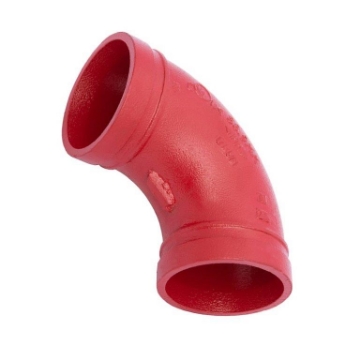 Picture of ELBOW DUCTILE IRON ASTM A536 PAINTED 80 90 DEGREE 108MM CF