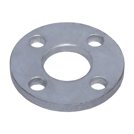 Picture of PLATE FLANGE COMMERCIAL QUALITY GALVANISED ASA150 FLAT
FACE BACKING FLANGE (HDPE) 32