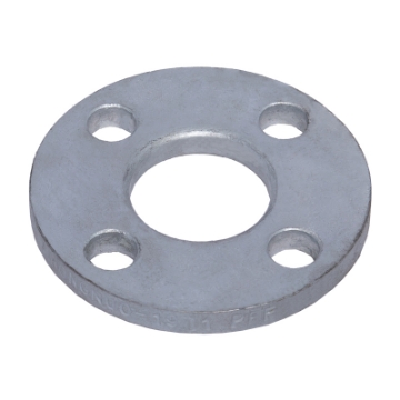 Picture of PLATE FLANGE COMMERCIAL QUALITY GALVANISED ASA150 FLAT
FACE BACKING FLANGE (HDPE) 50