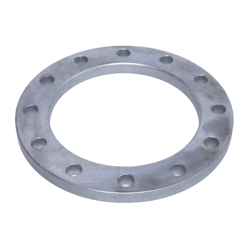 Picture of PLATE FLANGE COMMERCIAL QUALITY GALVANISED T1600 FLAT
FACE BACKING FLANGE (HDPE) 200/225