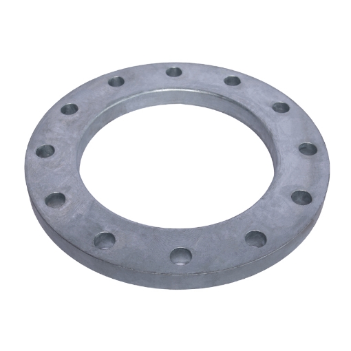 Picture of PLATE FLANGE COMMERCIAL QUALITY GALVANISED T2500 FLAT
FACE BACKING FLANGE (HDPE) 280