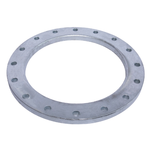 Picture of PLATE FLANGE COMMERCIAL QUALITY GALVANISED T1000 FLAT
FACE BACKING FLANGE (HDPE) 355