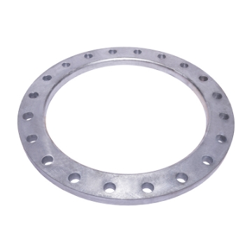 Picture of PLATE FLANGE COMMERCIAL QUALITY GALVANISED ASA150 FLAT
FACE BACKING FLANGE (HDPE) 500