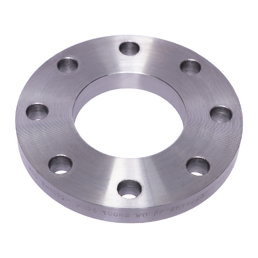 Picture of PLATE FLANGE COMMERCIAL QUALITY PN25 FLAT FACE WELD ON 100