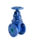 Picture of Gate Valve,Industrial pattern Brass trim,Full bore,DN150mm,
Flanged BS4504 drilled Table10,non rising spindle,
PN10 rated,Cast iron,handwheel operated