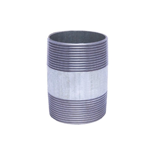 Picture of NIPPLE WROUGHT STEEL GALV 150 x BARREL