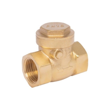 Picture of Non-return Valve,Natco,Fig 4101 DN 15mm,screwed BSP
female x female,swing tye soft trim,PN10 ,
rated, brass