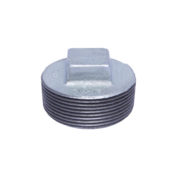 Picture of PLUG EN10242 MALLEABLE CAST GALV MECH 150 x SQUARE