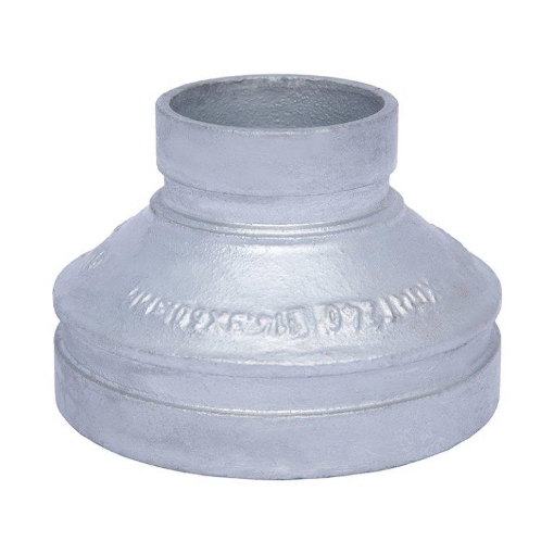 Picture of CONCENTRIC REDUCER DUCTILE IRON ASTM A536 GALVANISED 200 X 150 127MM
LONG