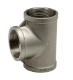 Picture of TEE EQUAL SS316 BSP THREADED 150LB 15 x F