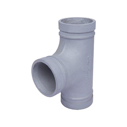 Picture of TEE DUCTILE IRON ASTM A536 GALVANISED 80 108MM CF
