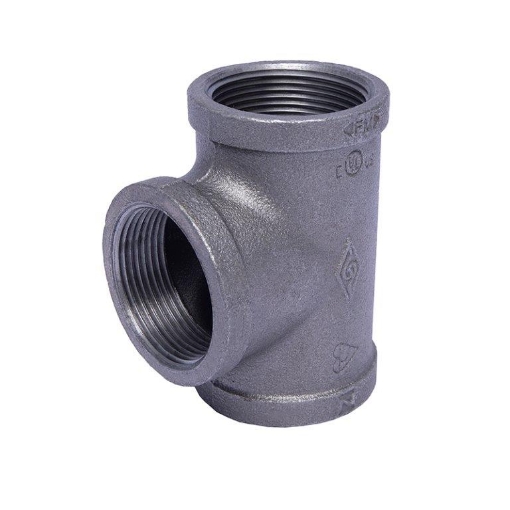 Picture of TEE EQUAL EN10242 MALLEABLE CAST BLACK MECH 25 x F
