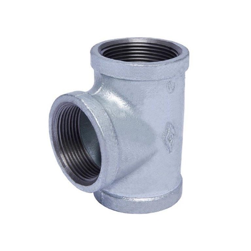 Picture of TEE EQUAL EN10242 MALLEABLE CAST GALV MECH 65 x F